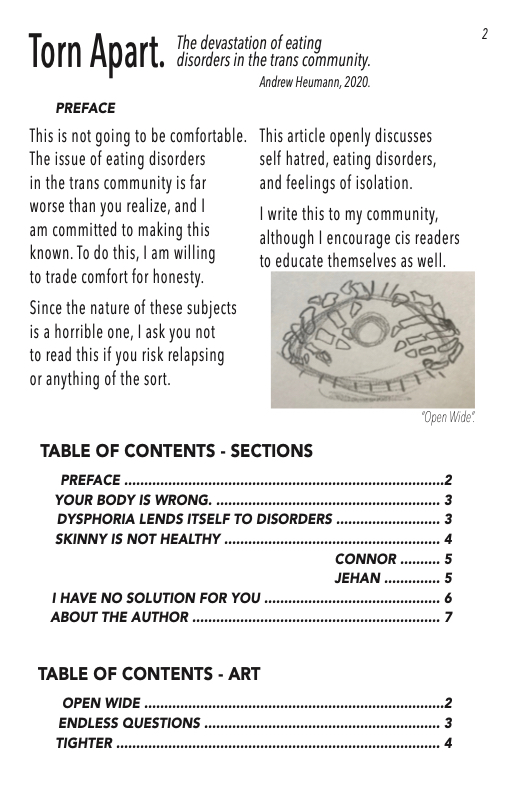 Article by Andrew Heumann